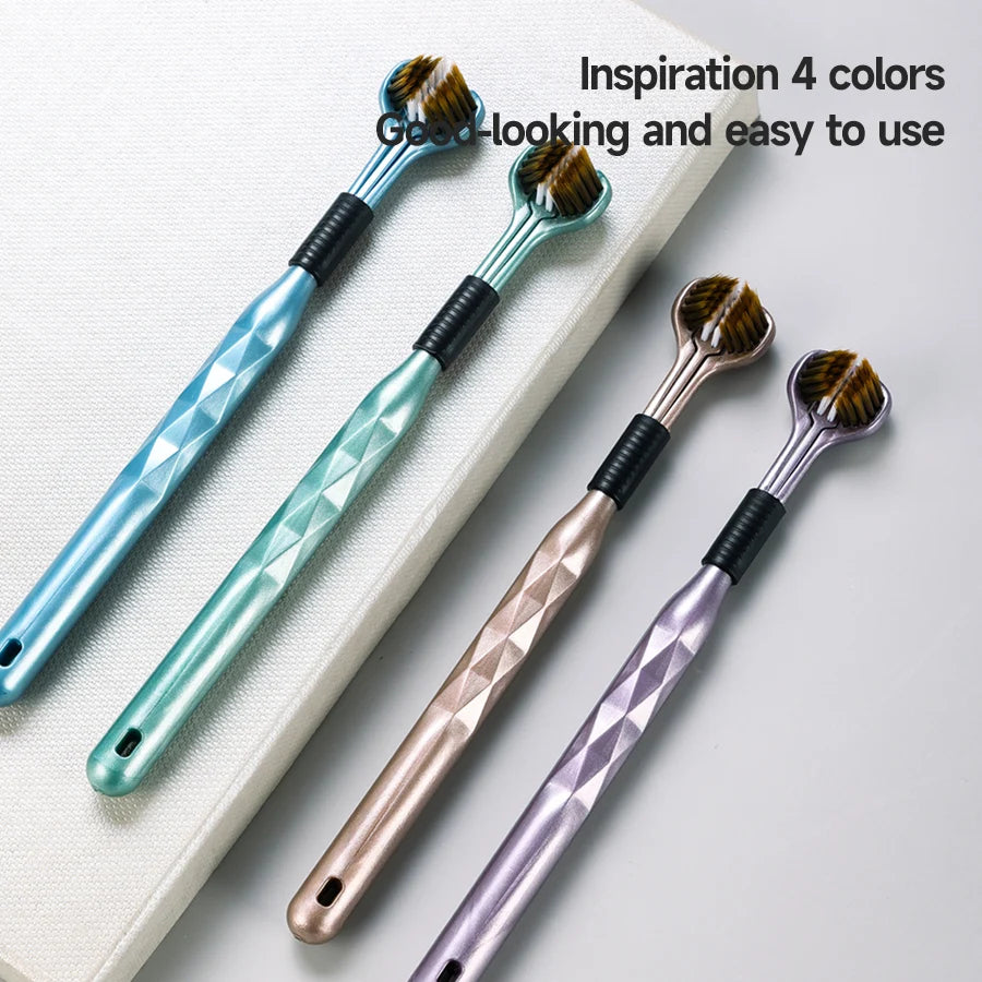 Dentellier™ 3-Sided Toothbrush